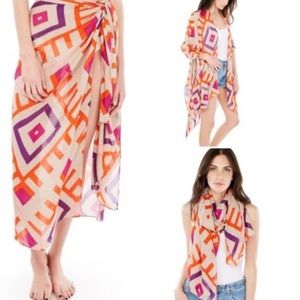 Michael Stars Ruana Scarf Sarong